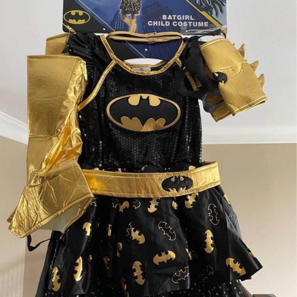 Dc Bat Women girls costume